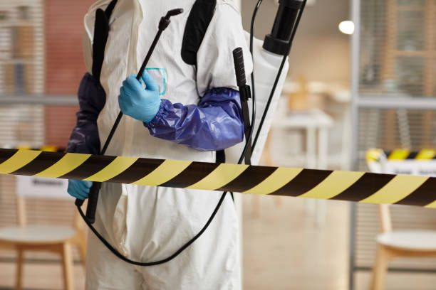 Professional Biohazard technician working in Junction City, CA